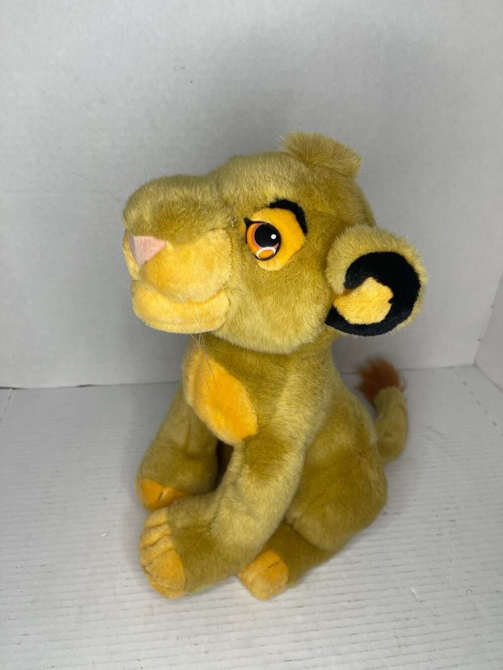 Vintage Disney The Lion King Simba Plush Toy Walt Disney World